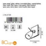 Спот (точечный светильник) Eglo Katoro 91778 - Схема