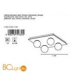 Потолочный светильник Eglo Lalita 91765 - Схема