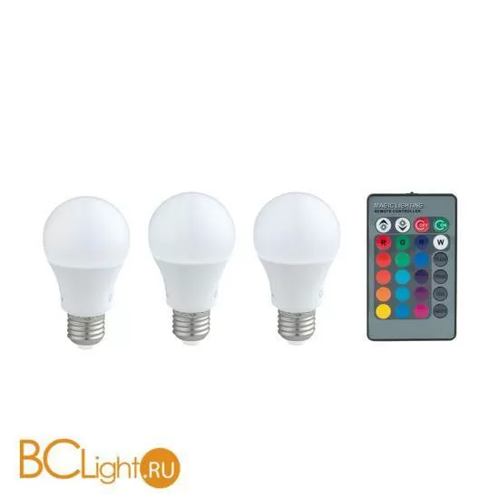 Лампа Eglo E27 LED RGB 7,5W 3000K 470lm 10681