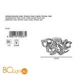 Потолочный светильник Eglo Laurenzo 92037 - Схема