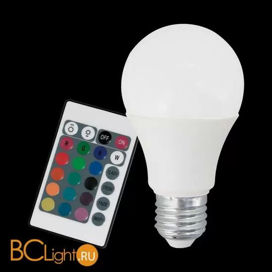 Лампа Eglo E27 LED RGB 9W 3000K 806Lm 10107