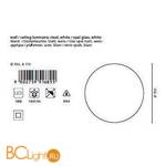 Настенно-потолочный светильник Eglo Led Bari1 91685 - Схема