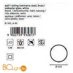 Настенно-потолочный светильник Eglo Led Salome 93281 - Схема