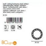 Настенно-потолочный светильник Eglo Led Twister 93272 - Схема