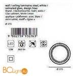 Настенно-потолочный светильник Eglo Led Twister 93276 - Схема