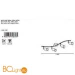 Спот (точечный светильник) Eglo Leonessa 92635 - Схема