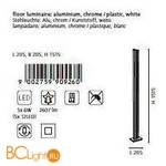 Торшер Eglo Lizzano 90926 - Схема