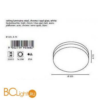 Потолочный светильник Eglo Lora 90568 - Схема