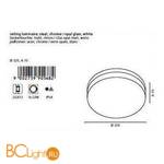 Потолочный светильник Eglo Lora 90568 - Схема