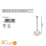 Подвесной светильник Eglo Lord3 88491 - Схема