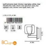 Бра Eglo Lou 90192 - Схема