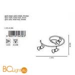 Спот (точечный светильник) Eglo Magnum 24726 - Схема