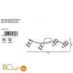 Спот (точечный светильник) Eglo Magnum 24728 - Схема