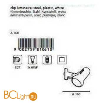 Спот (точечный светильник) Eglo Manhatten 81061 - Схема