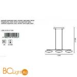 Подвесной светильник Eglo Melina 91595 - Схема