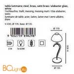 Настольная лампа Eglo Milea 89829 - Схема