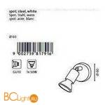 Спот (точечный светильник) Eglo Mini 81791 - Схема