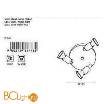 Спот (точечный светильник) Eglo Mini 81773 - Схема