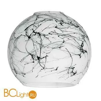 Белый стеклянный плафон с черным декором Eglo My choice 90252