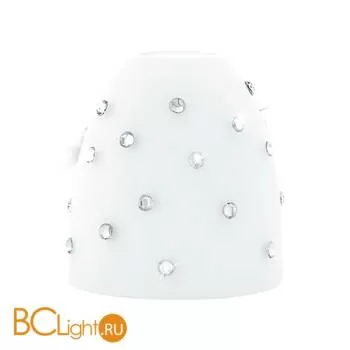 Белый стеклянный плафон с хрустальными стразами Eglo My choice 94749