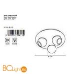 Спот (точечный светильник) Eglo Norbello1 91615 - Схема