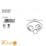 Спот (точечный светильник) Eglo Norbello2 93166 - Схема