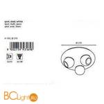 Спот (точечный светильник) Eglo Norbello3 93169 - Схема