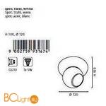 Спот (точечный светильник) Eglo Norbello3 93167 - Схема