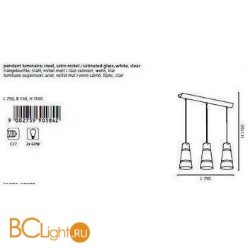 Подвесной светильник Eglo Noria 90584 - Схема