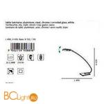 Настольная лампа Eglo Ocaso 90889 - Схема