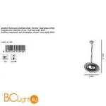 Подвесной светильник Eglo Omano 92292 - Схема