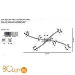 Спот (точечный светильник) Eglo Ona 87367 - Схема