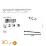 Подвесной светильник Eglo Paramo 93355 - Схема