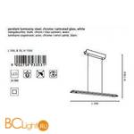 Подвесной светильник Eglo Paramo 93353 - Схема