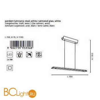 Подвесной светильник Eglo Paramo 93354 - Схема