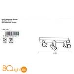 Спот (точечный светильник) Eglo Piana 92165 - Схема