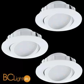 Встраиваемый спот (точечный светильник) Eglo Pineda 95851