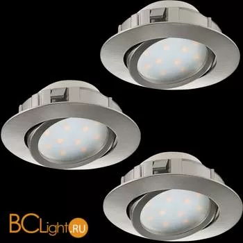 Встраиваемый спот (точечный светильник) Eglo Pineda 95853