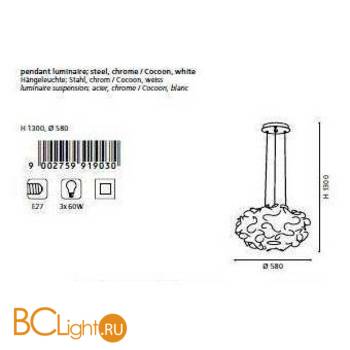 Подвесной светильник Eglo Pinneti 91903 - Схема
