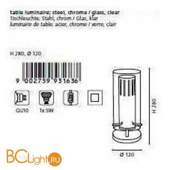 Настольная лампа Eglo Pinto2 93163 - Схема