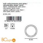 Настенно-потолочный светильник Eglo Planet3 83195 - Схема