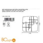 Настенно-потолочный светильник Eglo Raya1 90383 - Схема