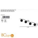 Спот (точечный светильник) Eglo Ribolla 92594 - Схема