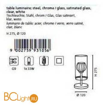 Настольная лампа Eglo Ricabo 93105 - Схема