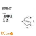 Спот (точечный светильник) Eglo Riccio2 93132 - Схема