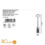 Подвесной светильник Eglo Rivato 92739 - Схема