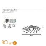 Настенно-потолочный светильник Eglo Rivera 89742 - Схема