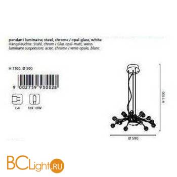 Люстра Eglo Romano 93002 - Схема