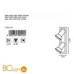 Спот (точечный светильник) Eglo Rottelo 90915 - Схема