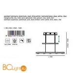 Подвесной светильник Eglo Salvo 91076 - Схема
